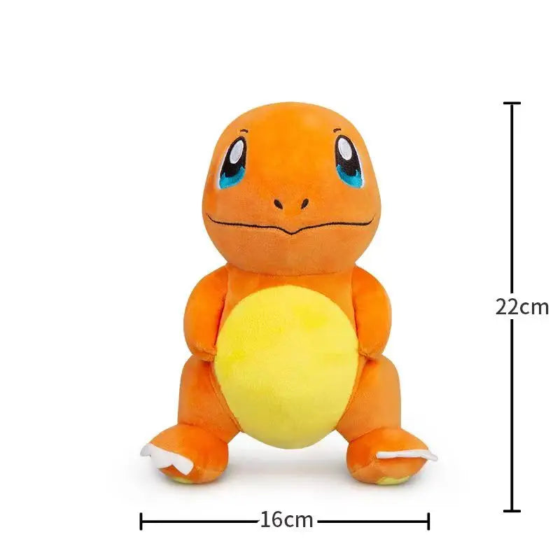 2025Pokemon Stuff Plush Toys Kawaii Pikachu Pichu Charmander Squirtle Psyduck Anime Soft Dolls Doll Kids Birthday Christmas Gift