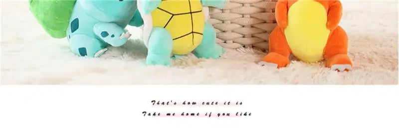 2025Pokemon Stuff Plush Toys Kawaii Pikachu Pichu Charmander Squirtle Psyduck Anime Soft Dolls Doll Kids Birthday Christmas Gift