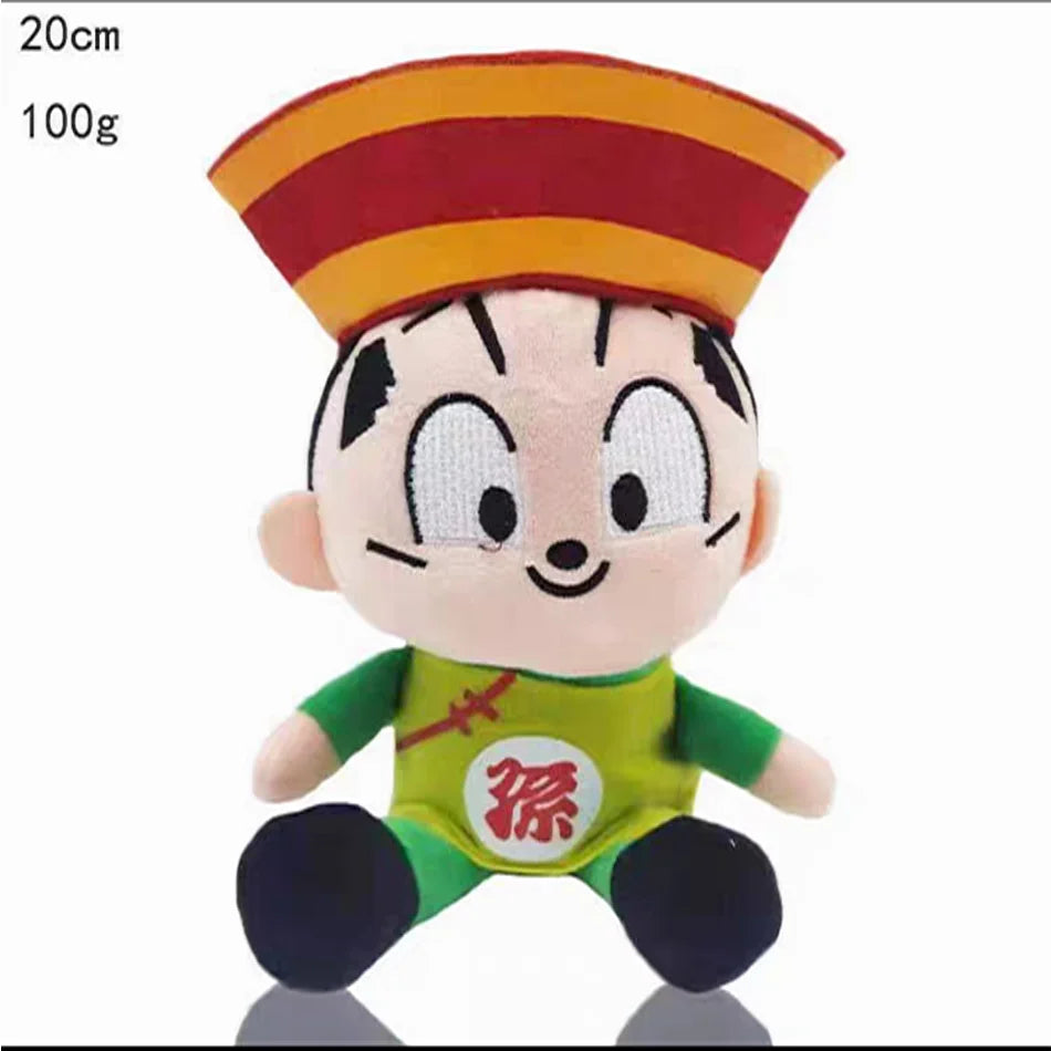 The Anime Plush DragonBall Japan  Toys Super Saiyan Goku Vegeta Picollo Trunks Gohan Cartoon Figure Stuffed Dolls Child Gifts
