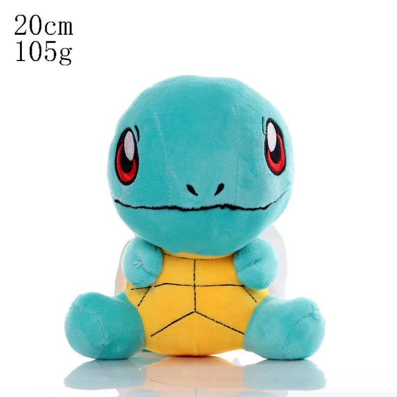 Cute Blastoise Plush Toys Pokemon Plush Toy Bulbasaur Charmander Squirtle Pikachu Anime Figure Gengar Eevee Stuffed Doll Gift
