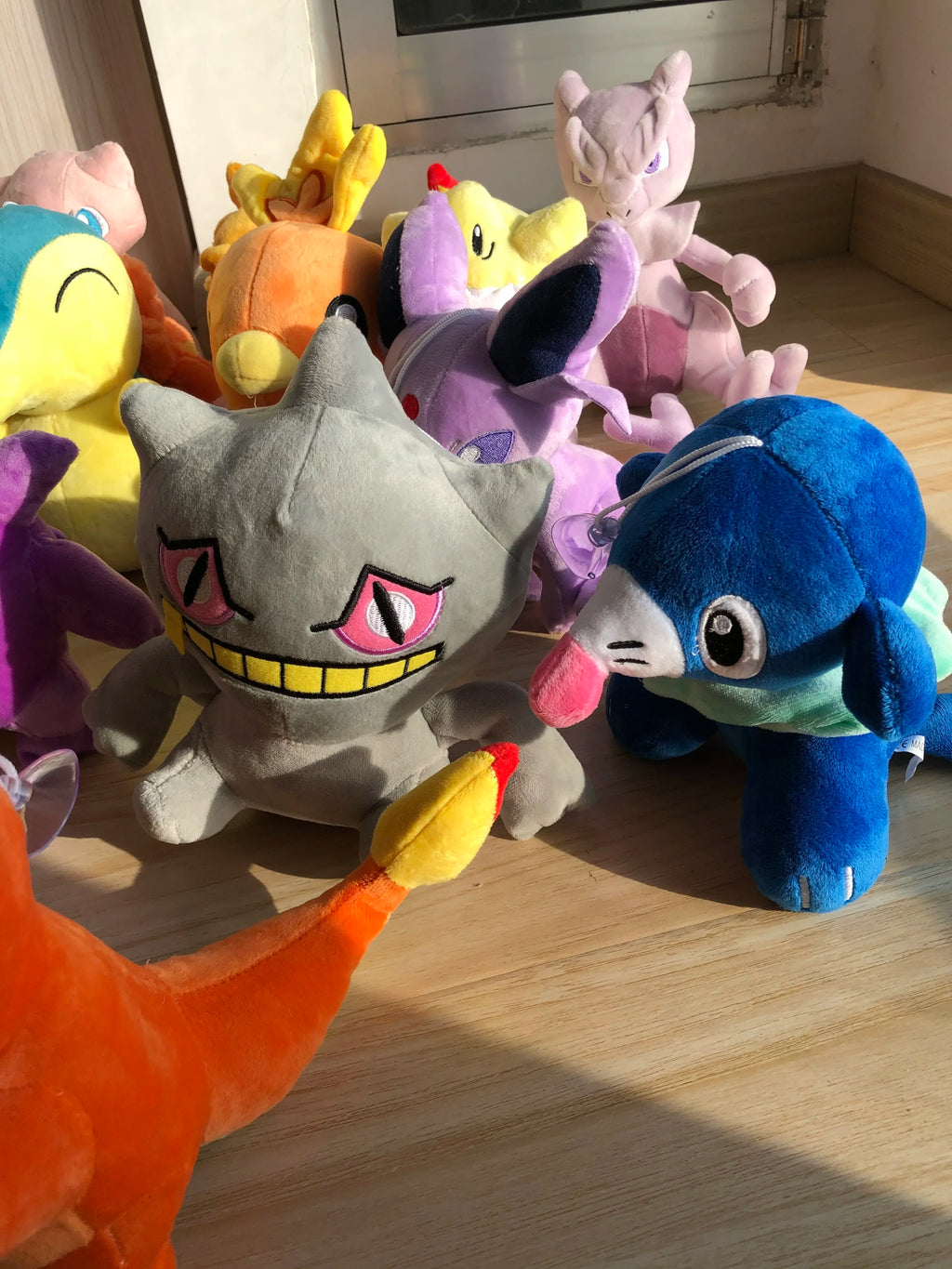 Cute Blastoise Plush Toys Pokemon Plush Toy Bulbasaur Charmander Squirtle Pikachu Anime Figure Gengar Eevee Stuffed Doll Gift