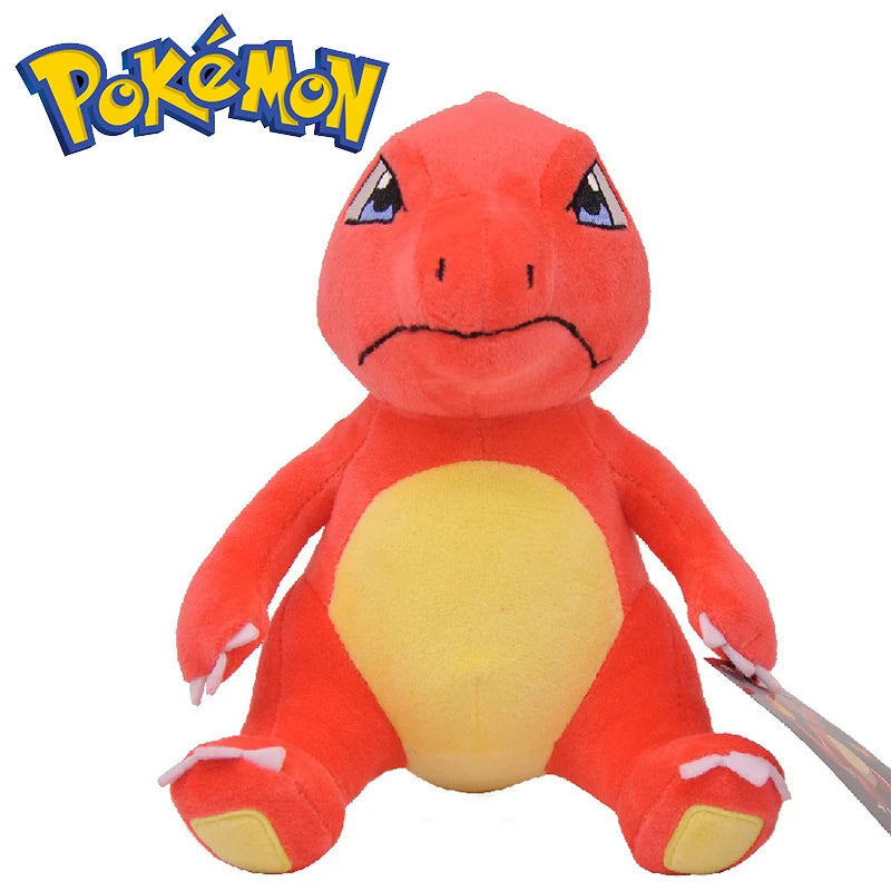 20-25cm Plush Doll Charmeleon Firedragon Anime Stuffed Toy Firedrake Stuffed Peluche Plush Doll Birthday Christmas Gift for Kid