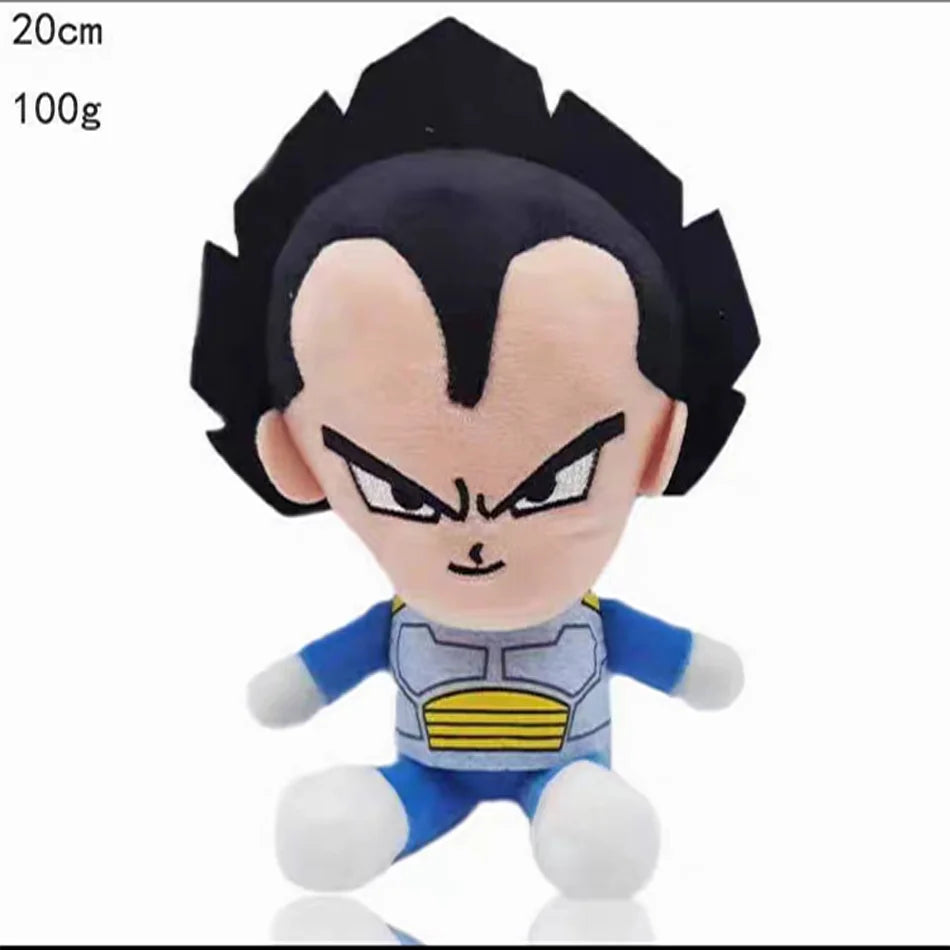 The Anime Plush DragonBall Japan  Toys Super Saiyan Goku Vegeta Picollo Trunks Gohan Cartoon Figure Stuffed Dolls Child Gifts