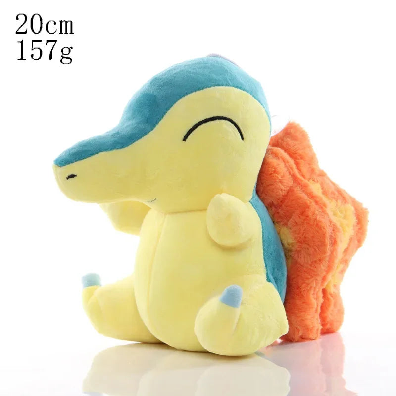Pokemon Pikachu Peluche Squirtle Bulbasaur Charmander Cyndaquil Plush Stuffed Toys Hobbies Collection Xmas Birthday Gifts