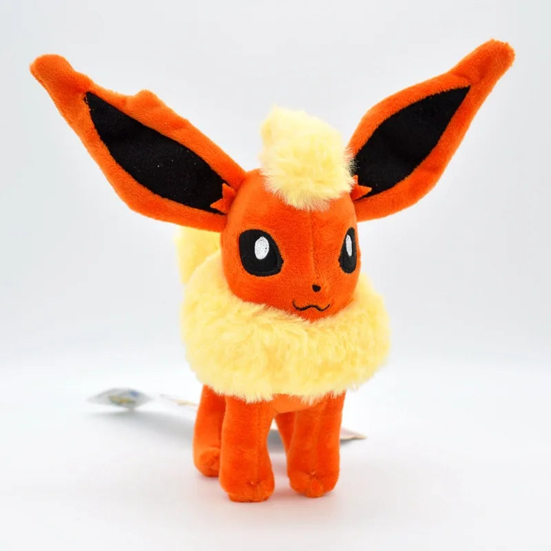 Eevee Family Pokemon Plush Toys Set - Sylveon Umbreon Vaporeon Flareon Pikachu Stuffed Dolls Exquisite Kids Xmas Gift