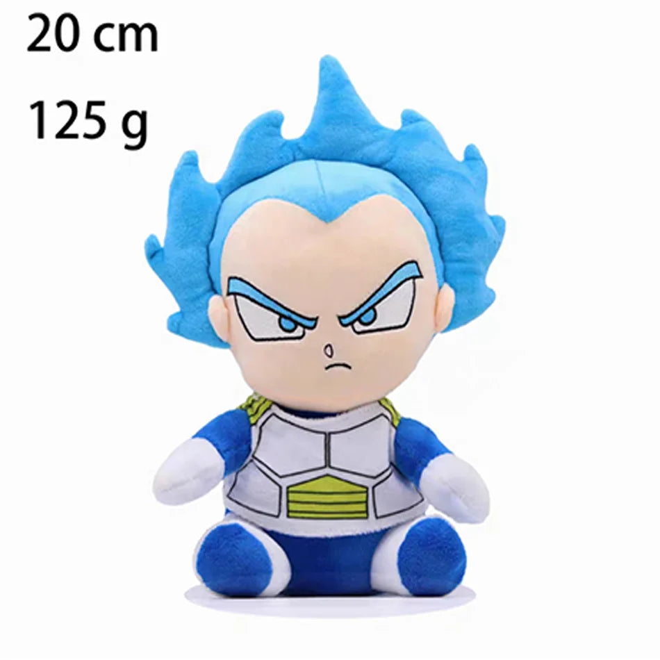 The Anime Plush DragonBall Japan  Toys Super Saiyan Goku Vegeta Picollo Trunks Gohan Cartoon Figure Stuffed Dolls Child Gifts