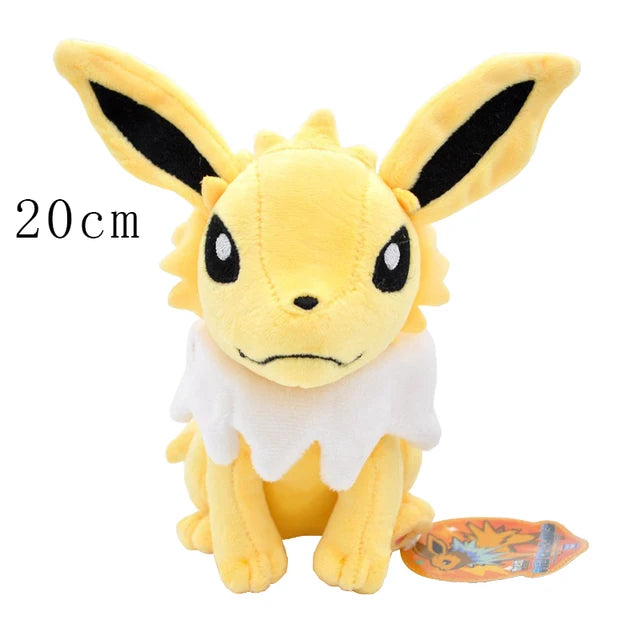 Eevee Family Pokemon Plush Toys Set - Sylveon Umbreon Vaporeon Flareon Pikachu Stuffed Dolls Exquisite Kids Xmas Gift