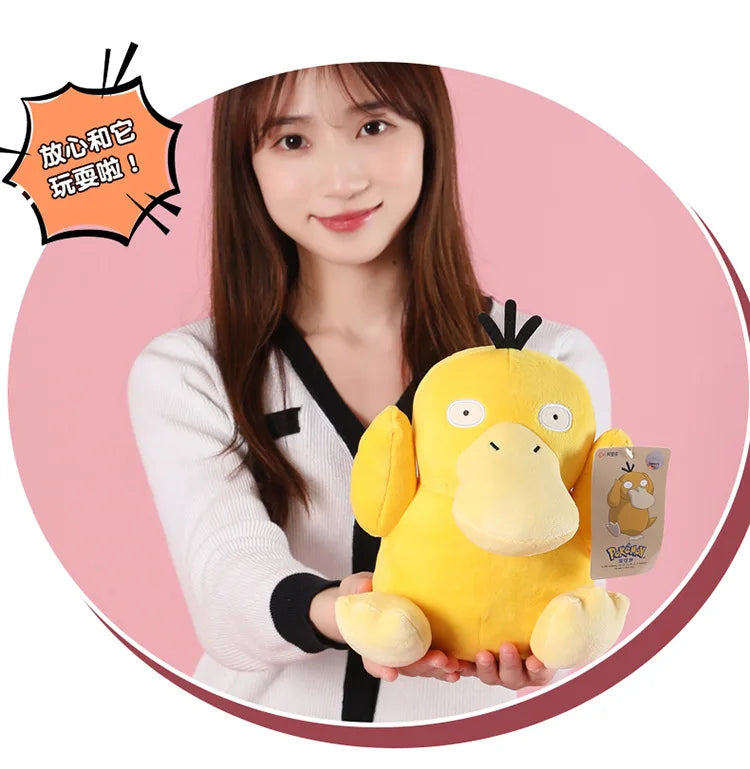 POKEMON Original Plush Toy Gengar Pikachu Kawaii Charizard Genuine Plush Doll Soft Cute Cartoon Piplup Toys for Kids Gift