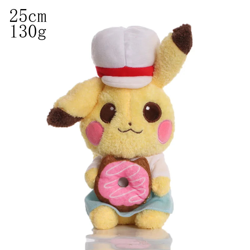 Pokemon Pikachu Plush Nivy Stuffed Doll Tepig  Emolga Victini Deerling Oshawott Pansage Gengar Peluche Toys Hobbies Xmas Gift