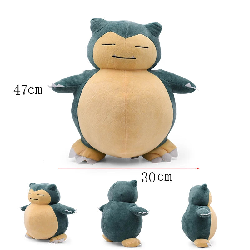 Snorlax Plush Toys Anime Movie Pocket Monsters New Ditto Snorlax Soft Stuffed Animal Game Doll For Christmas Gift