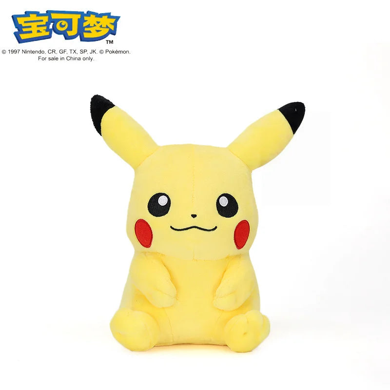 POKEMON Original Plush Toy Gengar Pikachu Kawaii Charizard Genuine Plush Doll Soft Cute Cartoon Piplup Toys for Kids Gift