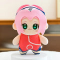 Anime Naruto Plush Toys Cute Sasuke Sakura Plushie Kawaii Kakashi Soft Stuff Doll Room Decor For Birthday Gift