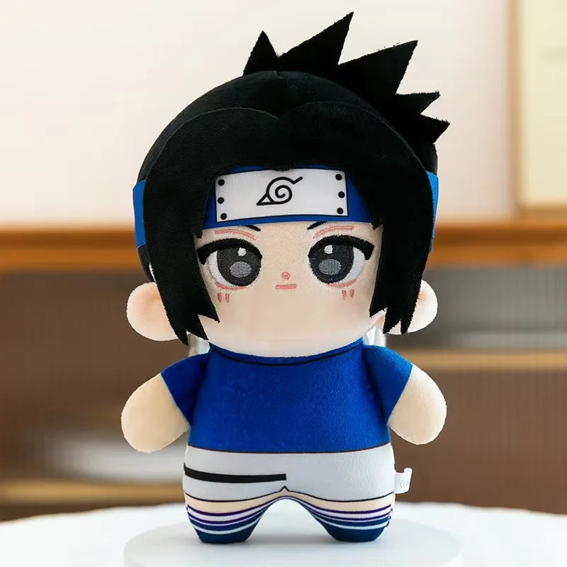 Anime Naruto Plush Toys Cute Sasuke Sakura Plushie Kawaii Kakashi Soft Stuff Doll Room Decor For Birthday Gift