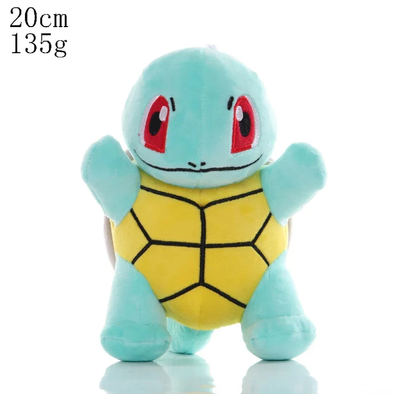 Pokemon Pikachu Peluche Squirtle Bulbasaur Charmander Cyndaquil Plush Stuffed Toys Hobbies Collection Xmas Birthday Gifts