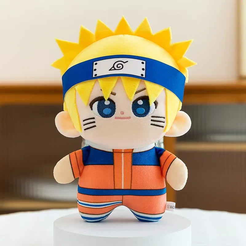 Anime Naruto Plush Toys Cute Sasuke Sakura Plushie Kawaii Kakashi Soft Stuff Doll Room Decor For Birthday Gift