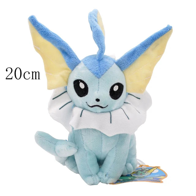 Eevee Family Pokemon Plush Toys Set - Sylveon Umbreon Vaporeon Flareon Pikachu Stuffed Dolls Exquisite Kids Xmas Gift