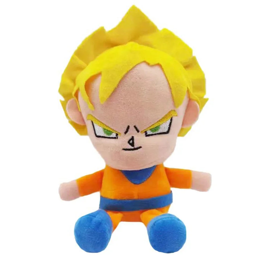 The Anime Plush DragonBall Japan  Toys Super Saiyan Goku Vegeta Picollo Trunks Gohan Cartoon Figure Stuffed Dolls Child Gifts