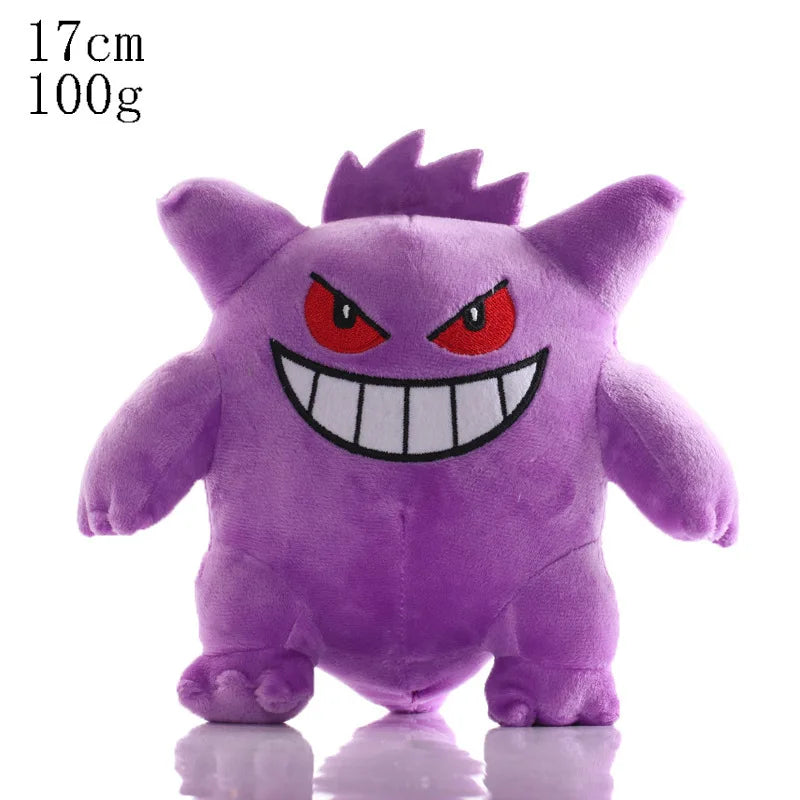 Cute Blastoise Plush Toys Pokemon Plush Toy Bulbasaur Charmander Squirtle Pikachu Anime Figure Gengar Eevee Stuffed Doll Gift