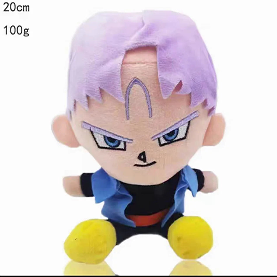 The Anime Plush DragonBall Japan  Toys Super Saiyan Goku Vegeta Picollo Trunks Gohan Cartoon Figure Stuffed Dolls Child Gifts